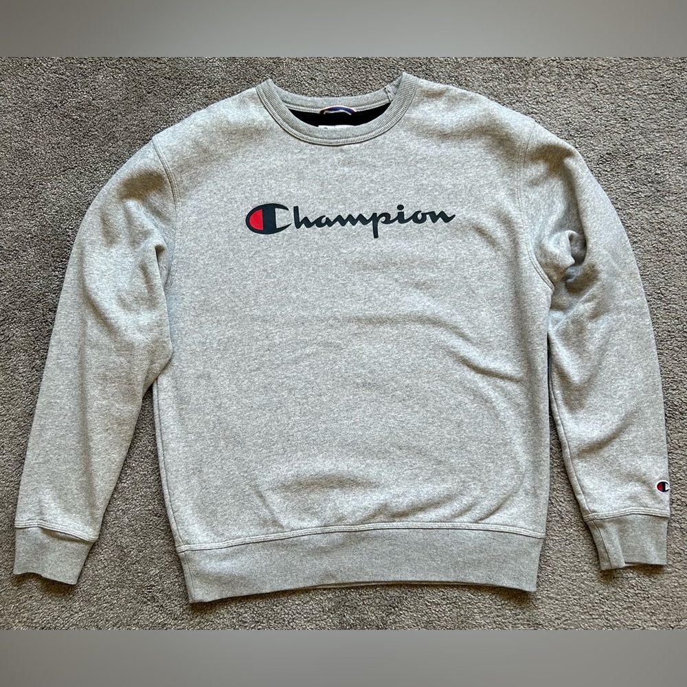 Champion Crew Sweatshirt - Gray